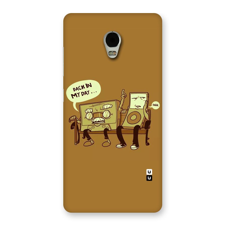 Back In Day Casette Back Case for Lenovo Vibe P1
