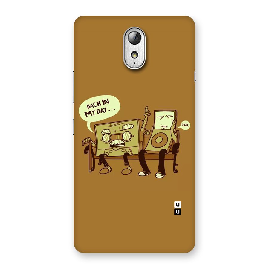 Back In Day Casette Back Case for Lenovo Vibe P1M