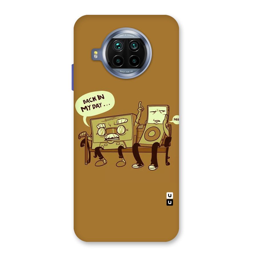 Back In Day Casette Back Case for Mi 10i