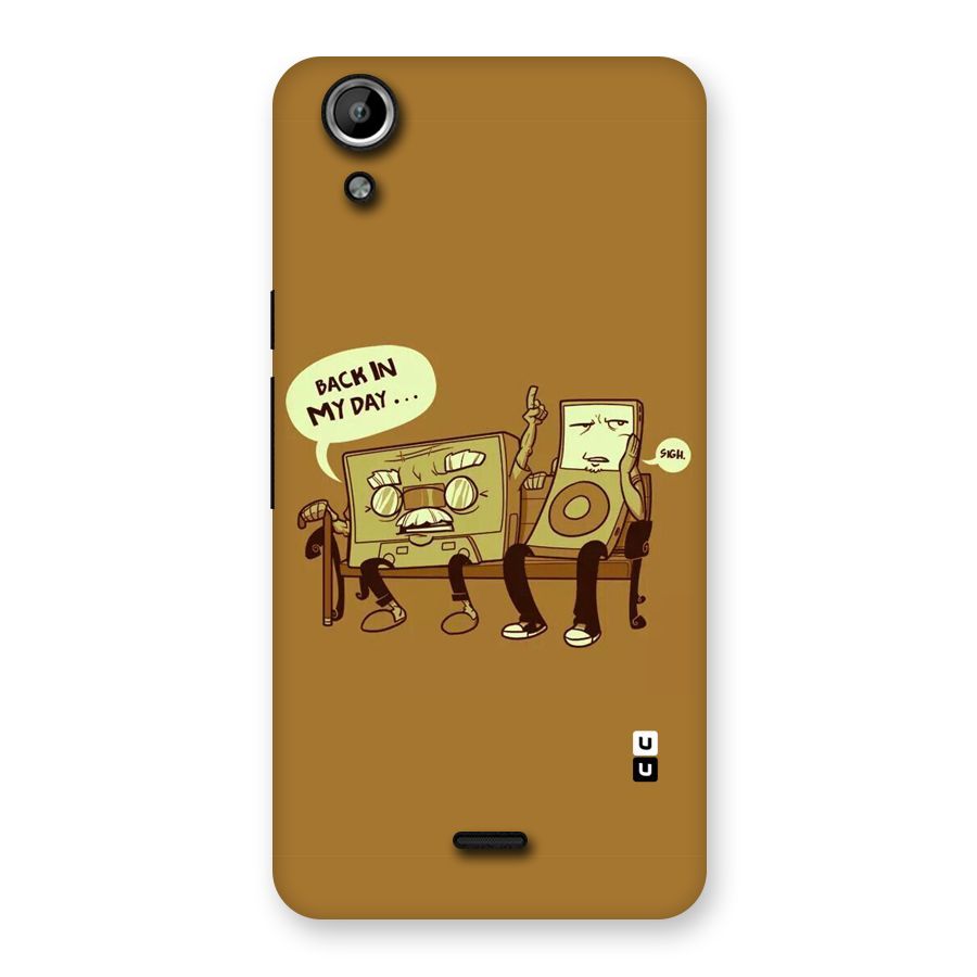Back In Day Casette Back Case for Micromax Canvas Selfie Lens Q345
