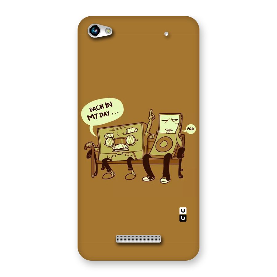 Back In Day Casette Back Case for Micromax Hue 2