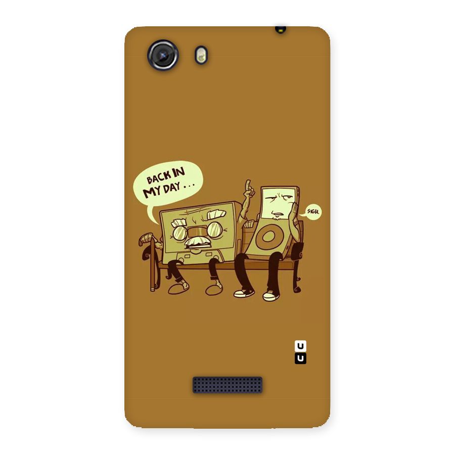 Back In Day Casette Back Case for Micromax Unite 3