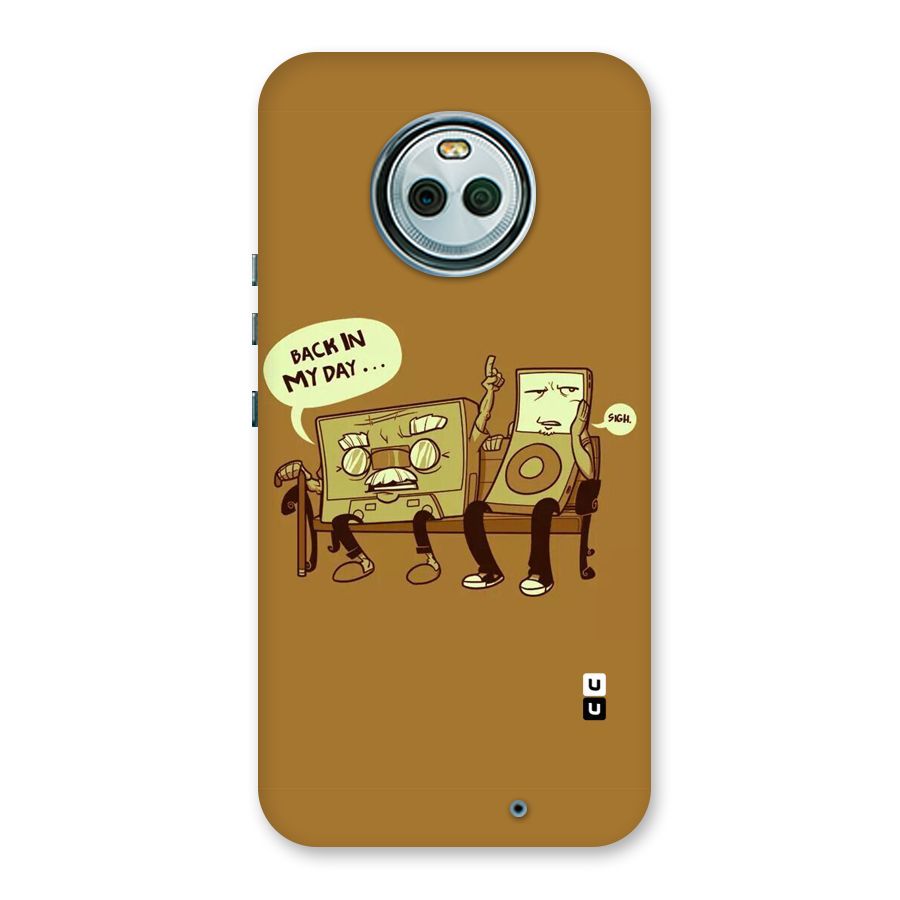 Back In Day Casette Back Case for Moto X4