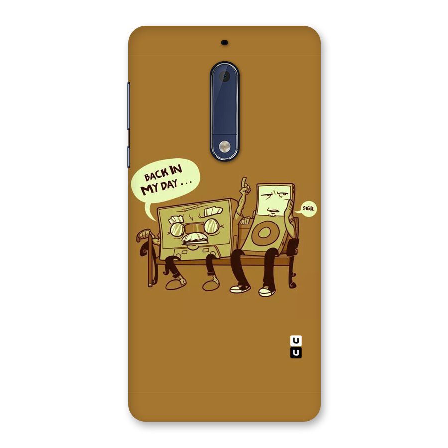 Back In Day Casette Back Case for Nokia 5