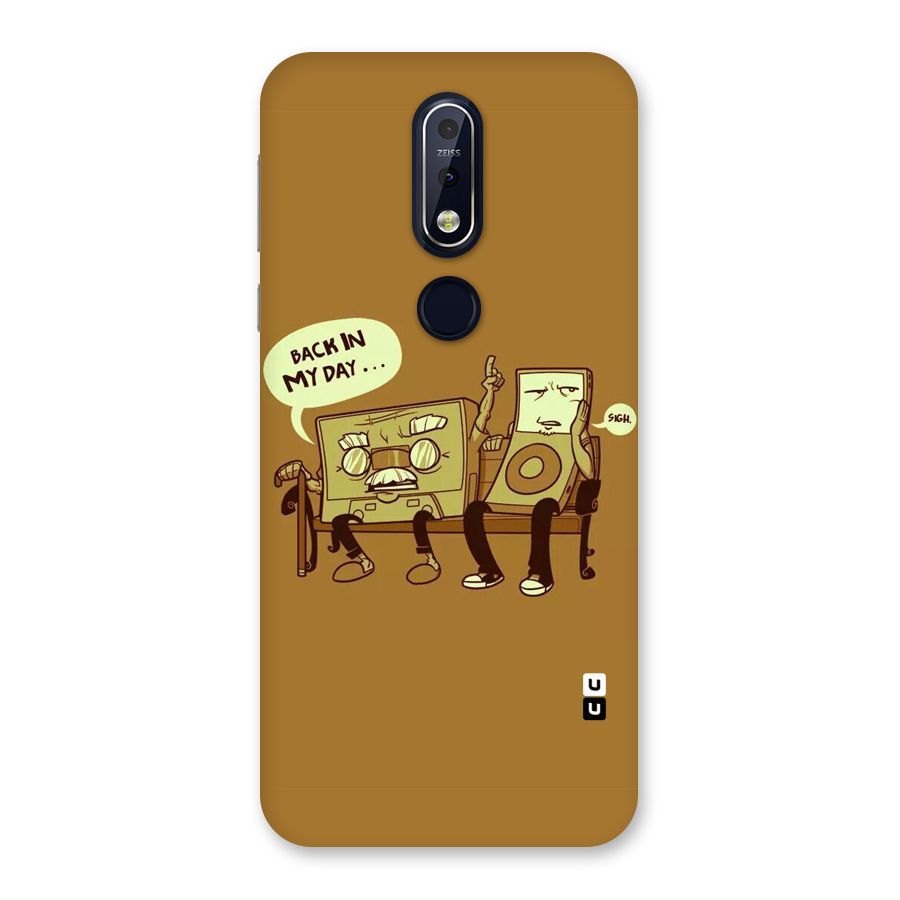 Back In Day Casette Back Case for Nokia 7.1