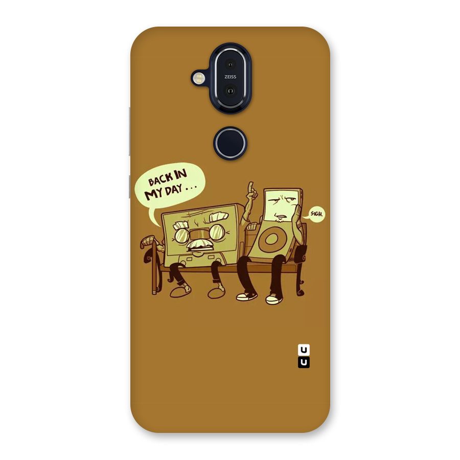 Back In Day Casette Back Case for Nokia 8.1
