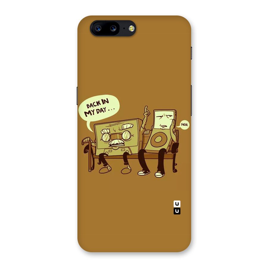 Back In Day Casette Back Case for OnePlus 5