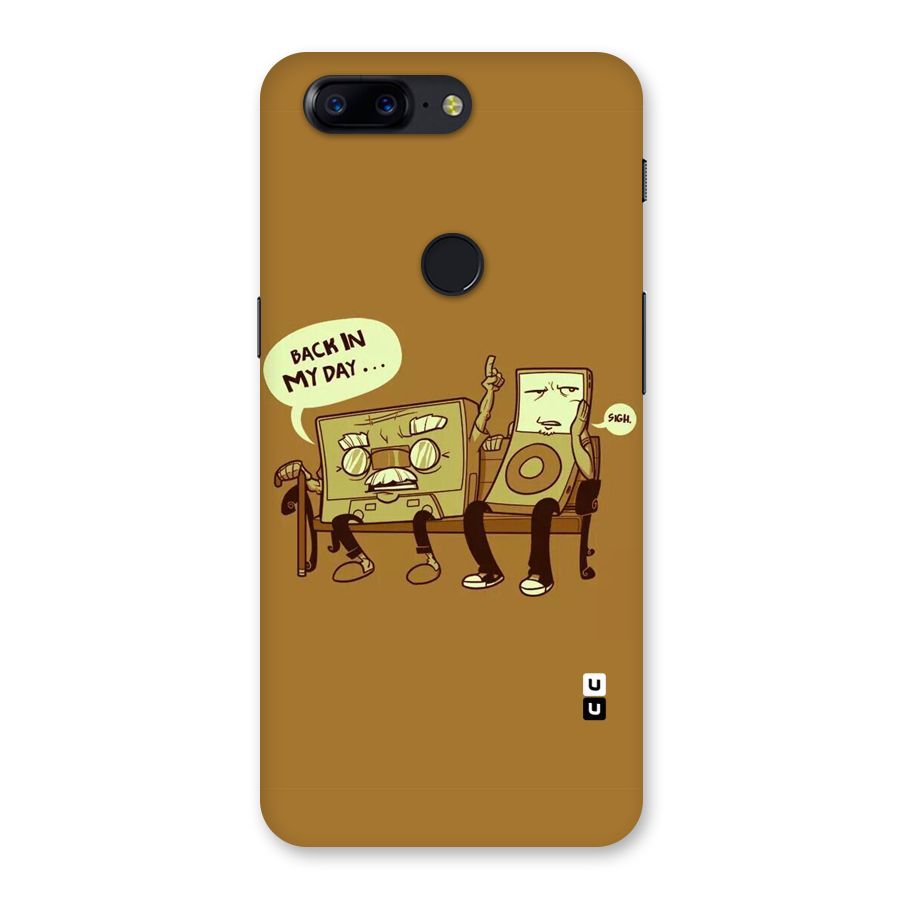 Back In Day Casette Back Case for OnePlus 5T