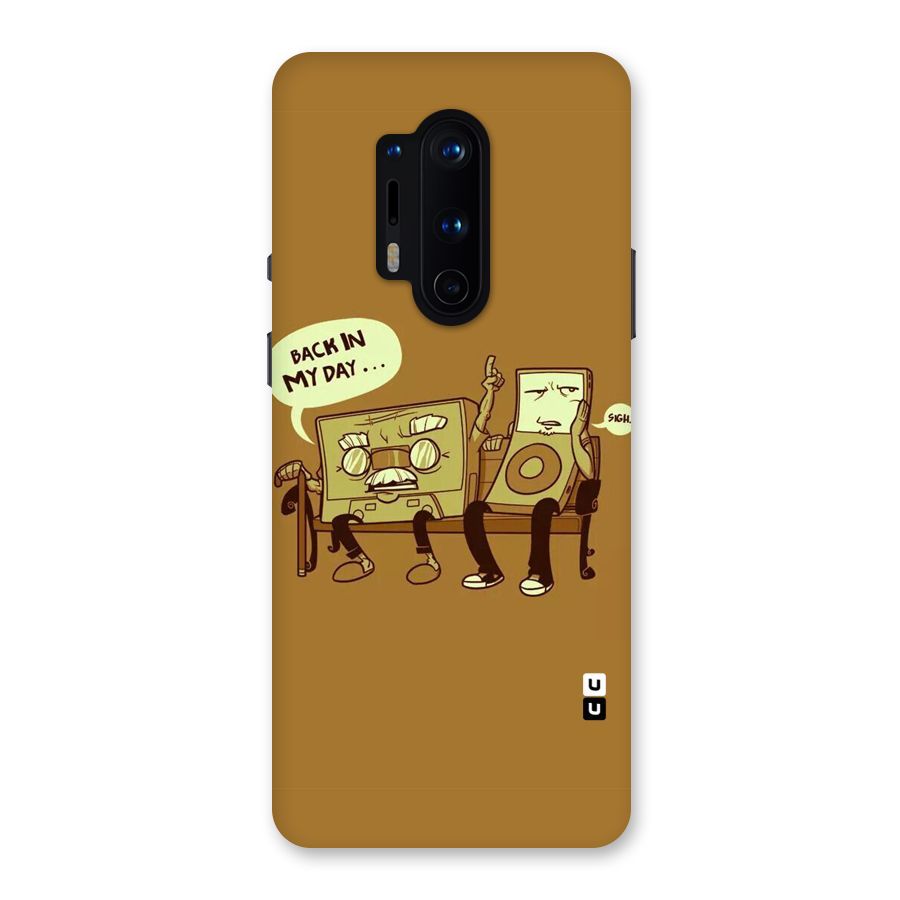 Back In Day Casette Back Case for OnePlus 8 Pro