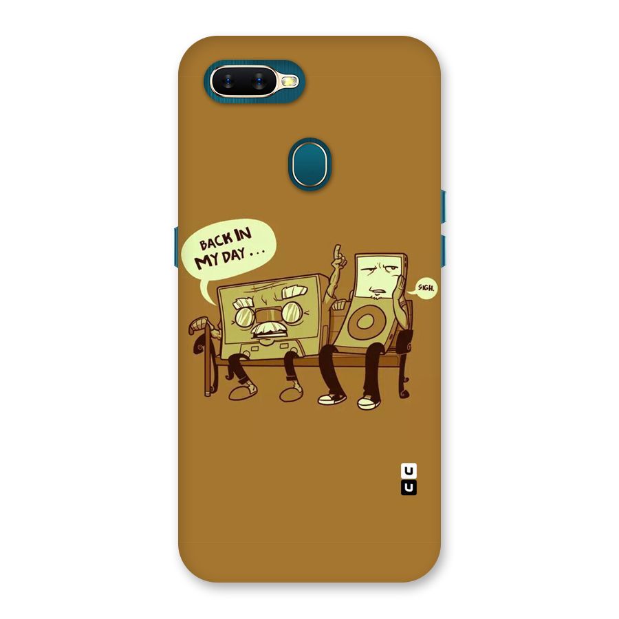 Back In Day Casette Back Case for Oppo A11k
