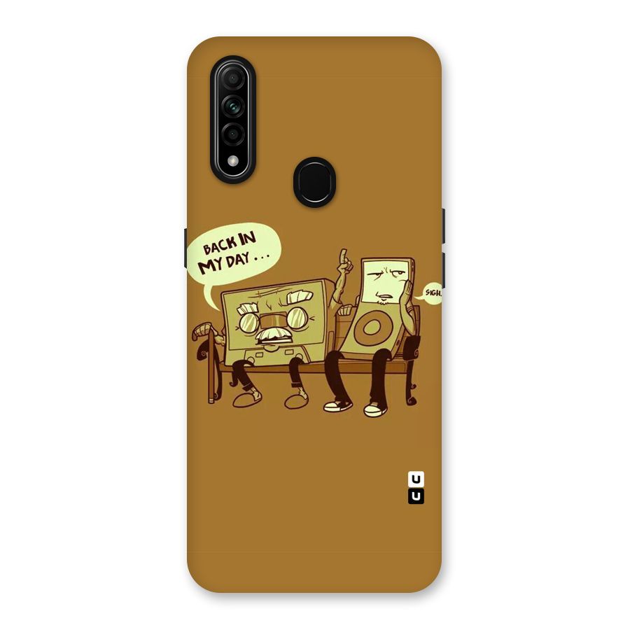 Back In Day Casette Back Case for Oppo A31