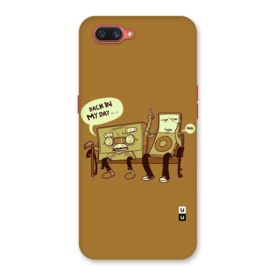 Back In Day Casette Back Case for Oppo A3s