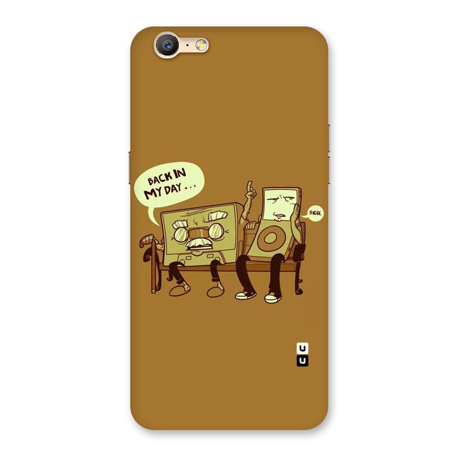 Back In Day Casette Back Case for Oppo A57