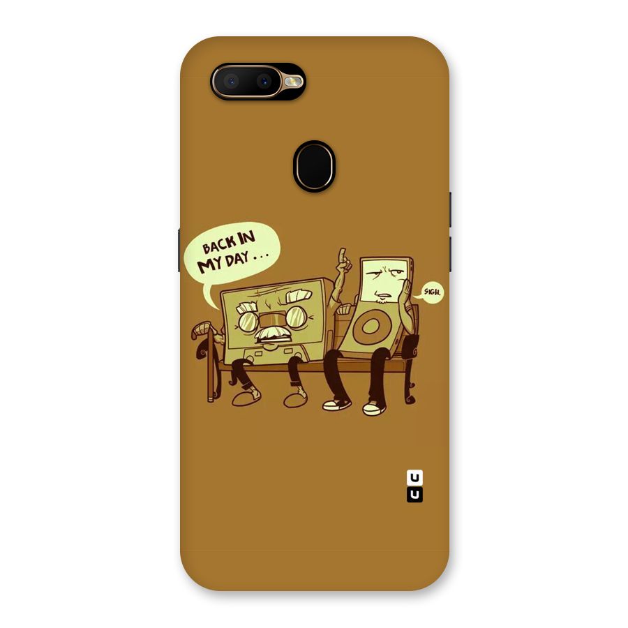 Back In Day Casette Back Case for Oppo A5s