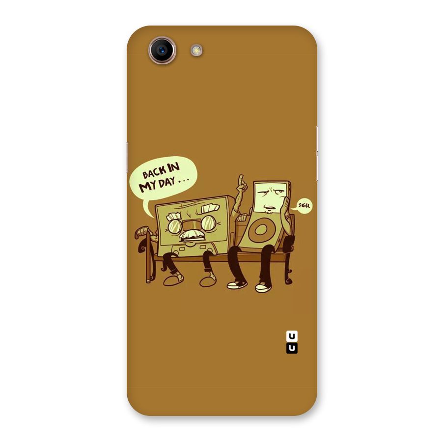 Back In Day Casette Back Case for Oppo A83 (2018)