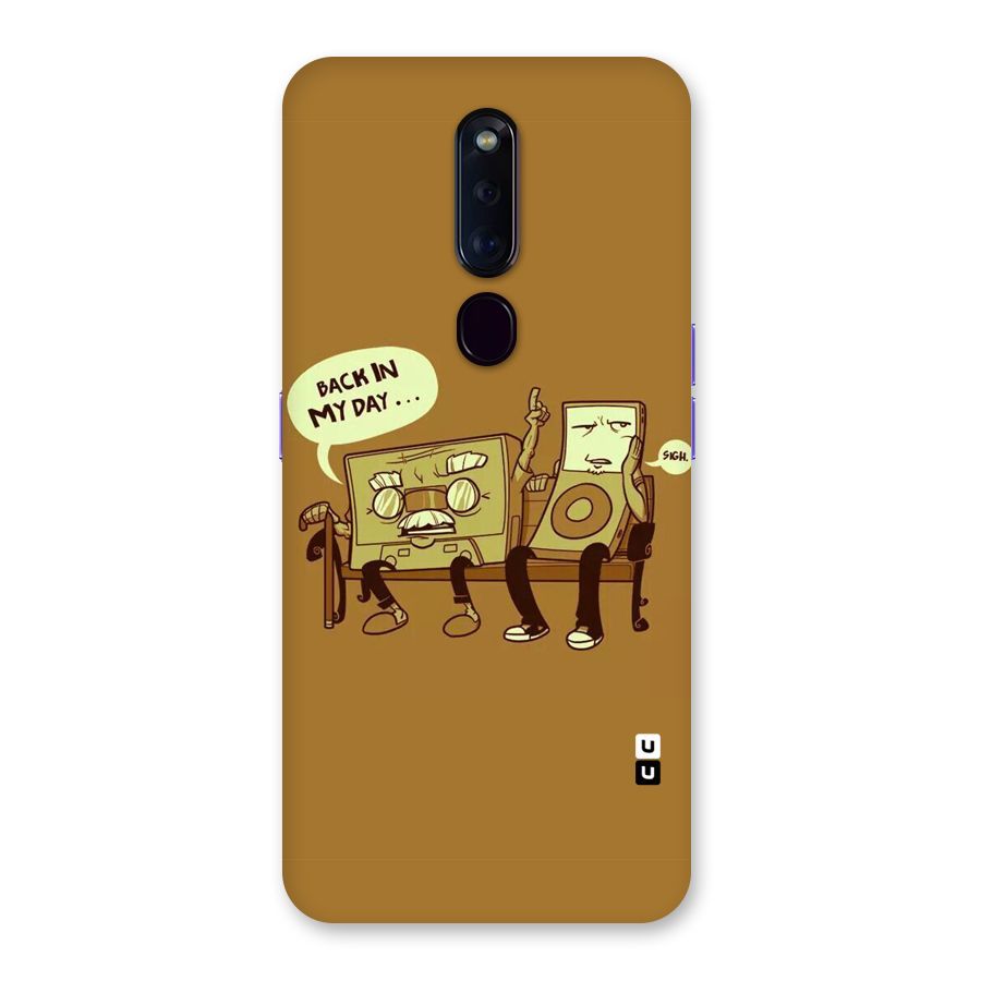 Back In Day Casette Back Case for Oppo F11 Pro