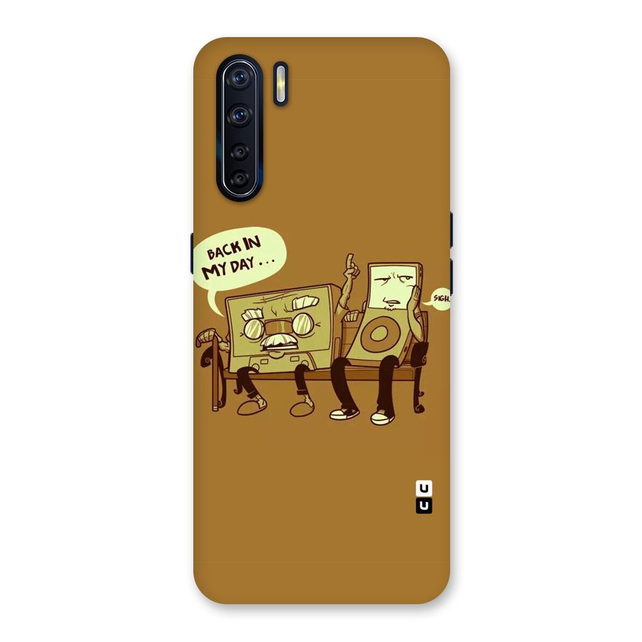 Back In Day Casette Back Case for Oppo F15