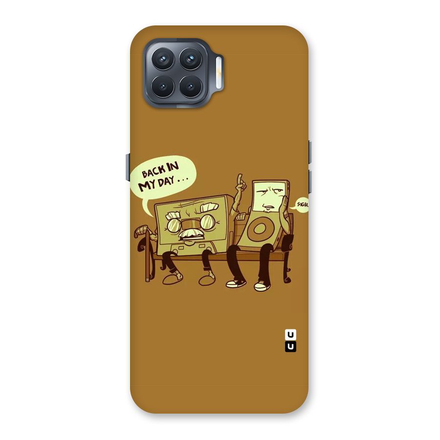 Back In Day Casette Back Case for Oppo F17 Pro