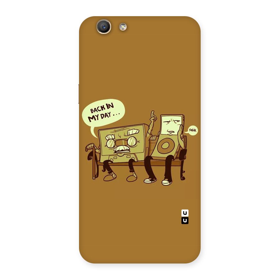 Back In Day Casette Back Case for Oppo F1s