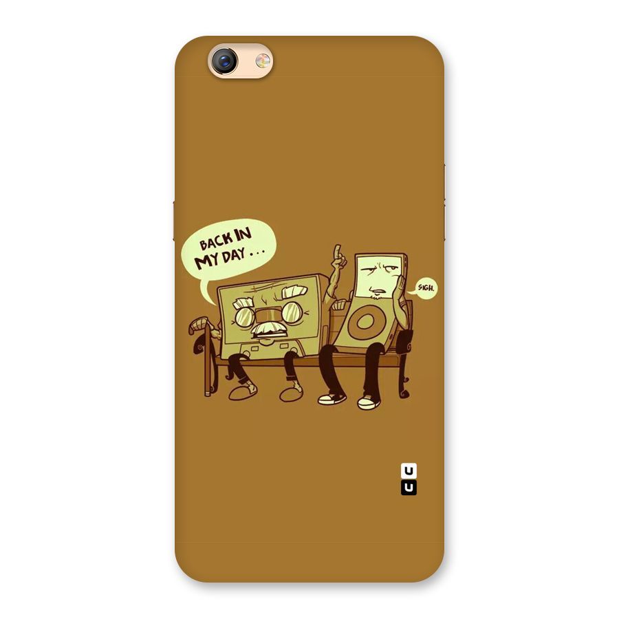 Back In Day Casette Back Case for Oppo F3 Plus