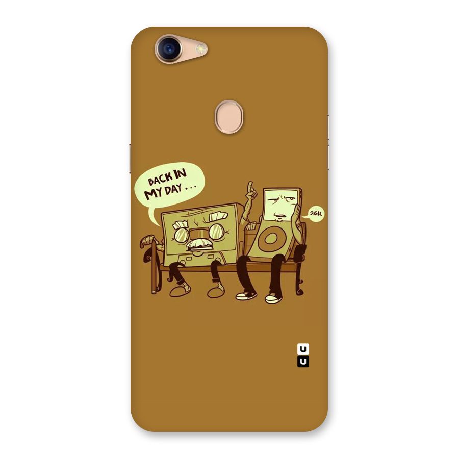 Back In Day Casette Back Case for Oppo F5