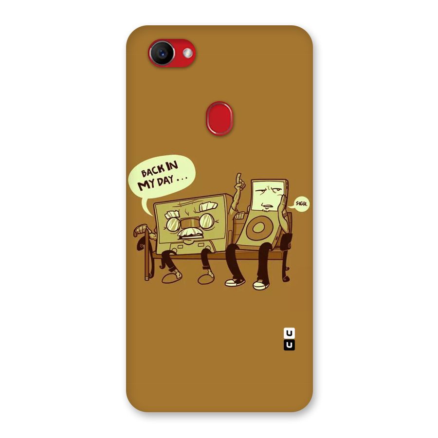 Back In Day Casette Back Case for Oppo F7