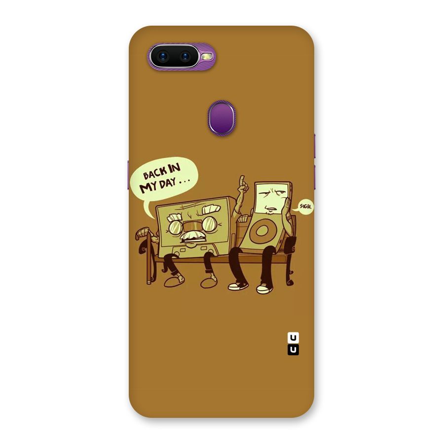 Back In Day Casette Back Case for Oppo F9