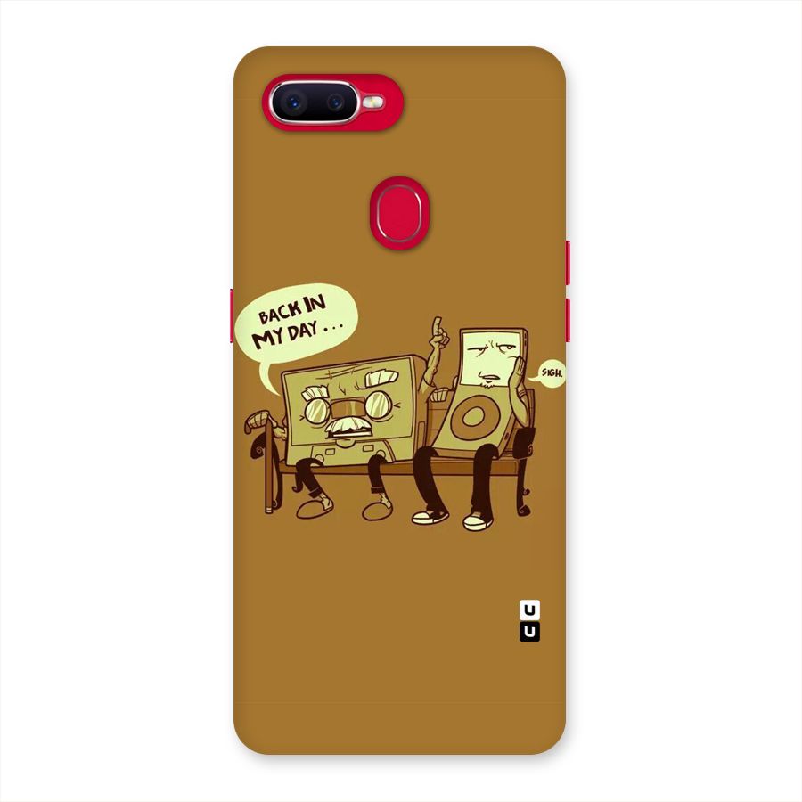 Back In Day Casette Back Case for Oppo F9 Pro