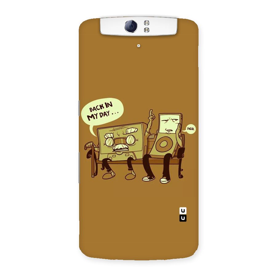 Back In Day Casette Back Case for Oppo N1