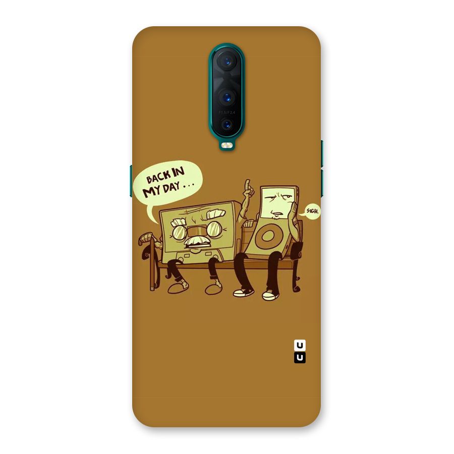 Back In Day Casette Back Case for Oppo R17 Pro