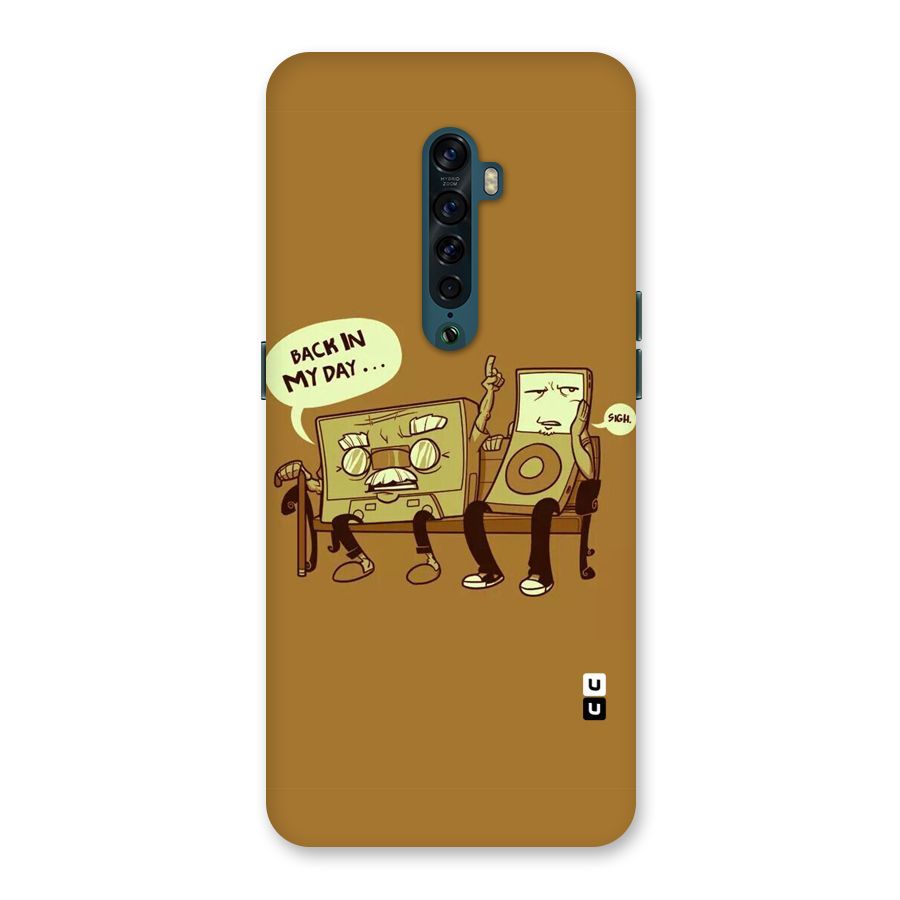 Back In Day Casette Back Case for Oppo Reno2