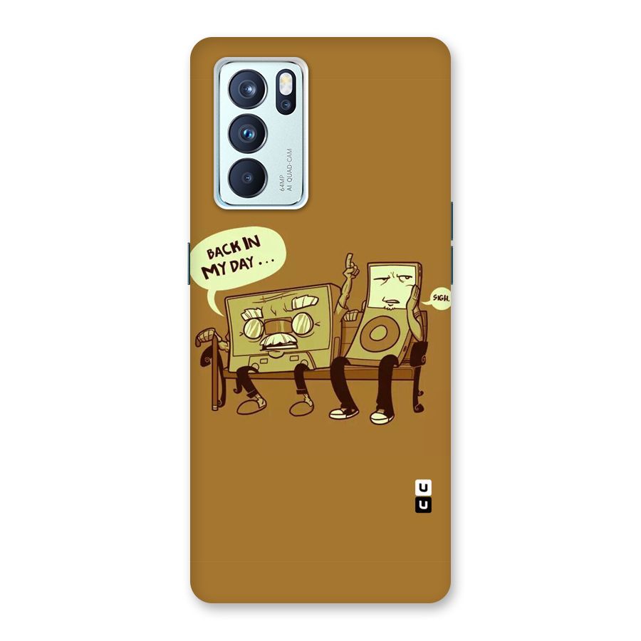 Back In Day Casette Back Case for Oppo Reno6 Pro 5G