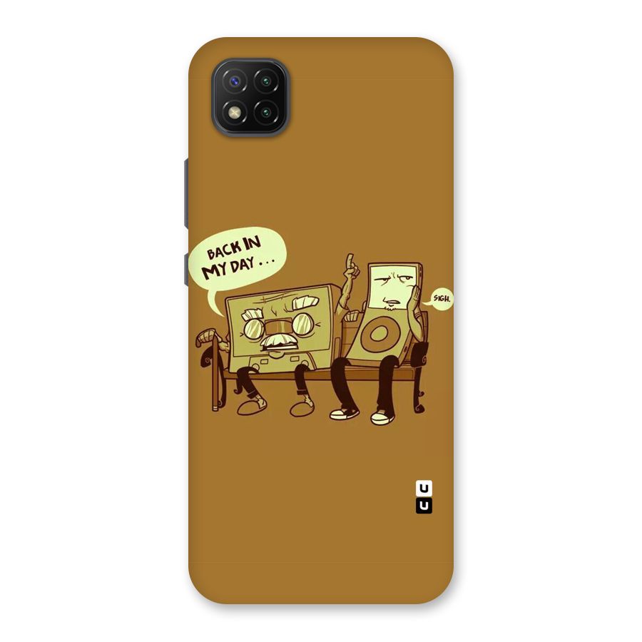 Back In Day Casette Back Case for Poco C3
