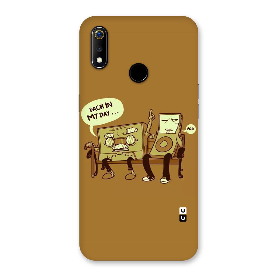 Back In Day Casette Back Case for Realme 3