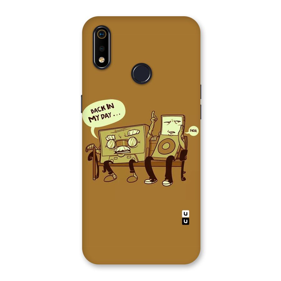 Back In Day Casette Back Case for Realme 3i