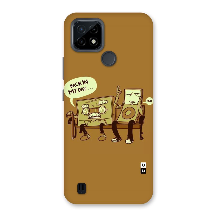 Back In Day Casette Back Case for Realme C21