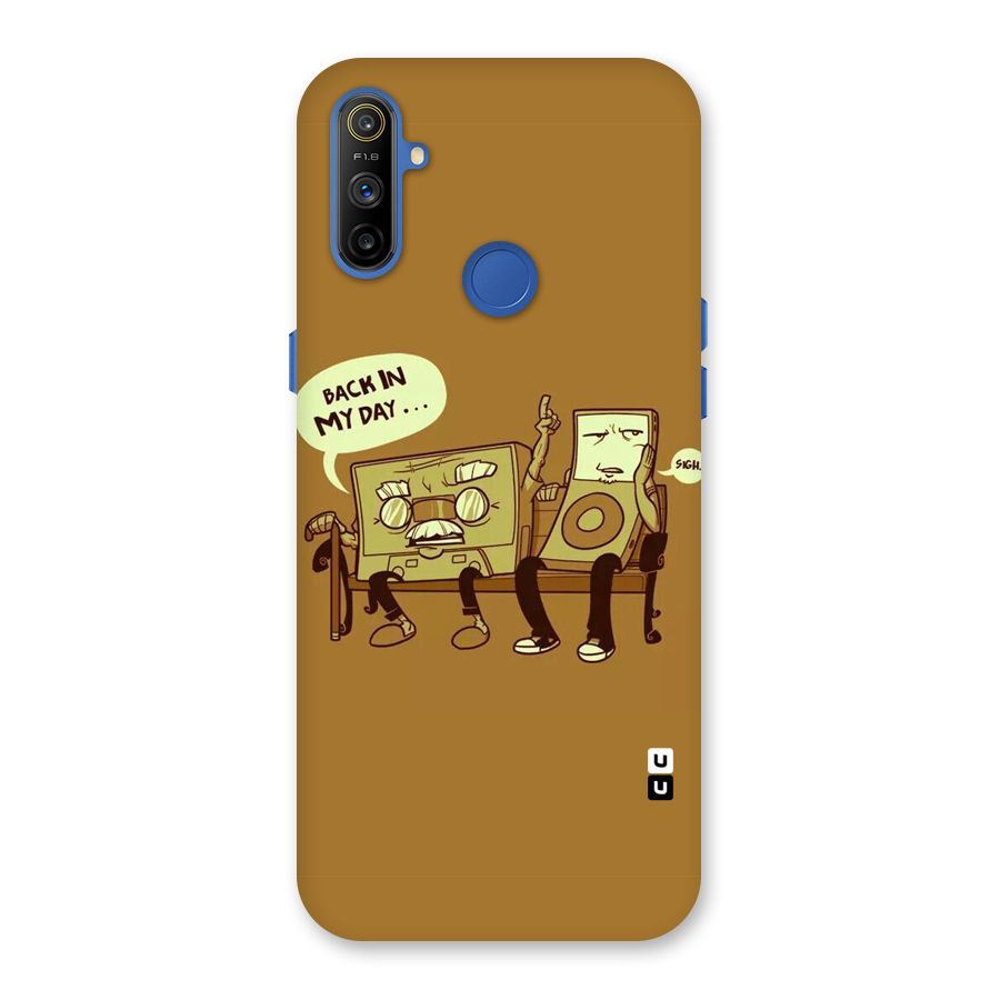 Back In Day Casette Back Case for Realme Narzo 10A