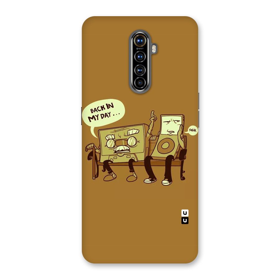 Back In Day Casette Back Case for Realme X2 Pro