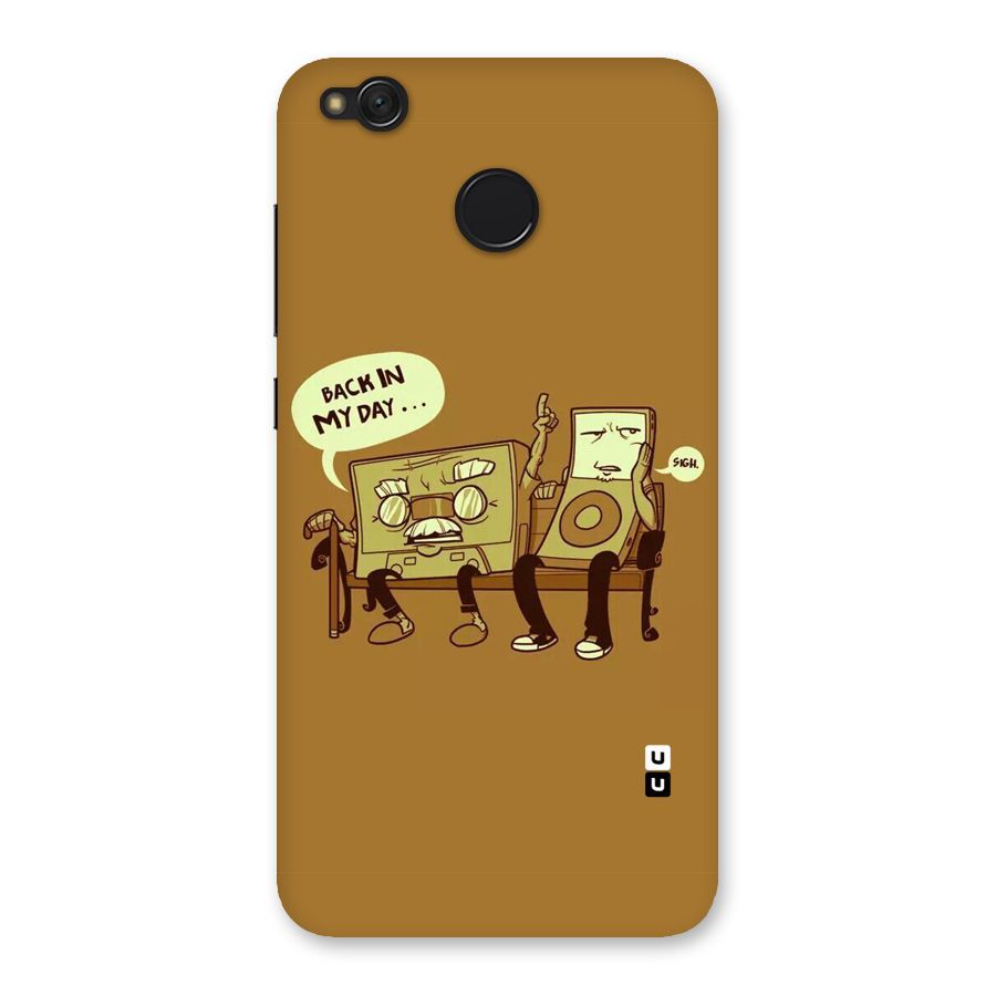 Back In Day Casette Back Case for Redmi 4