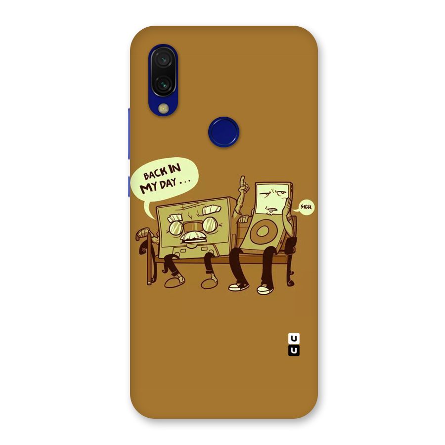Back In Day Casette Back Case for Redmi 7