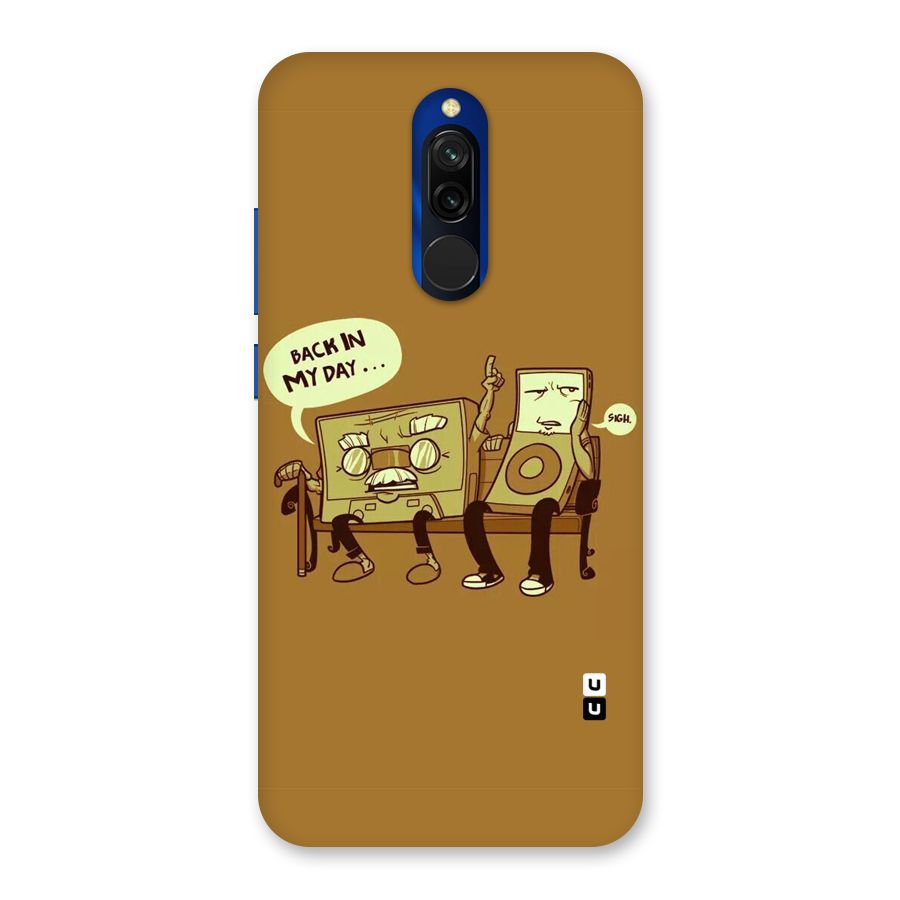 Back In Day Casette Back Case for Redmi 8