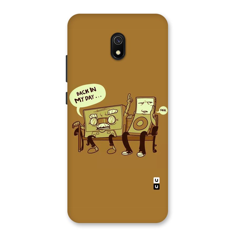 Back In Day Casette Back Case for Redmi 8A
