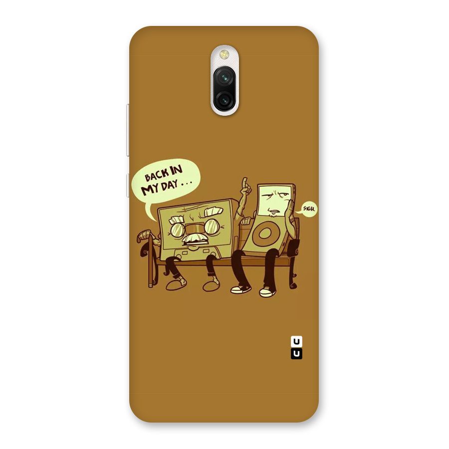 Back In Day Casette Back Case for Redmi 8A Dual