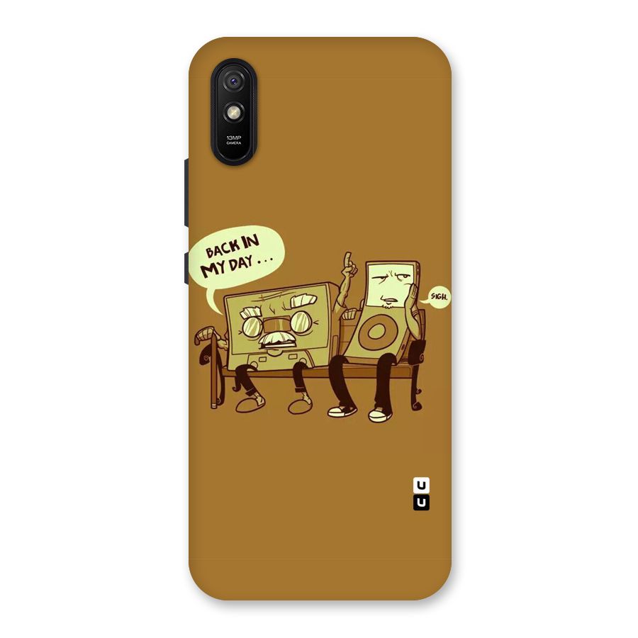 Back In Day Casette Back Case for Redmi 9A
