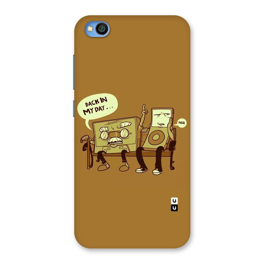 Back In Day Casette Back Case for Redmi Go