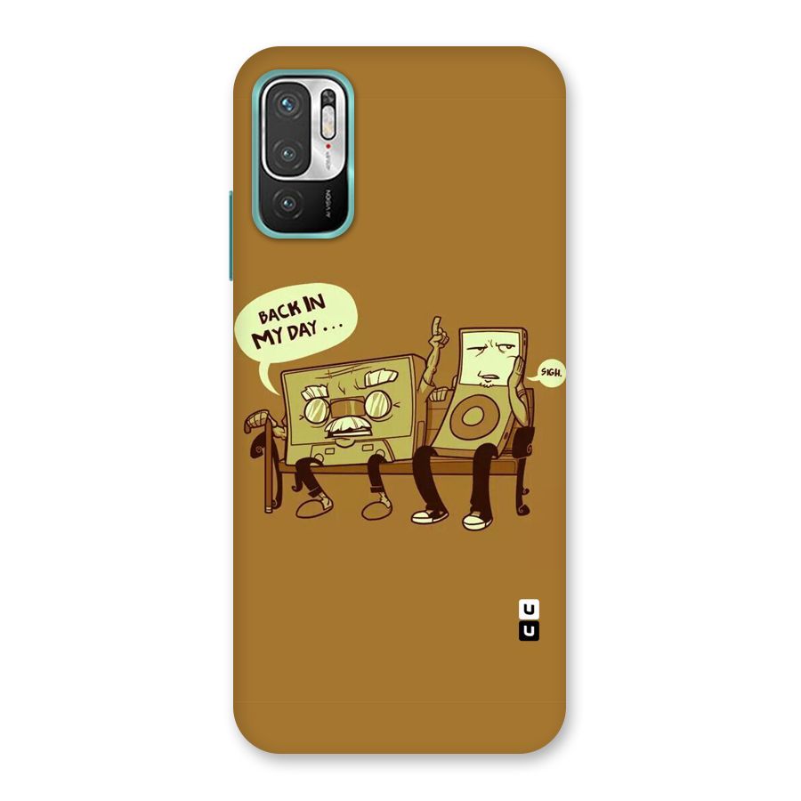 Back In Day Casette Back Case for Redmi Note 10T 5G