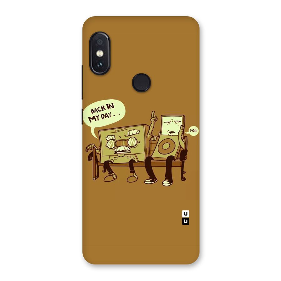 Back In Day Casette Back Case for Redmi Note 5 Pro