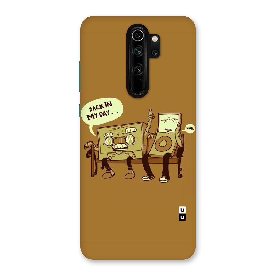 Back In Day Casette Back Case for Redmi Note 8 Pro