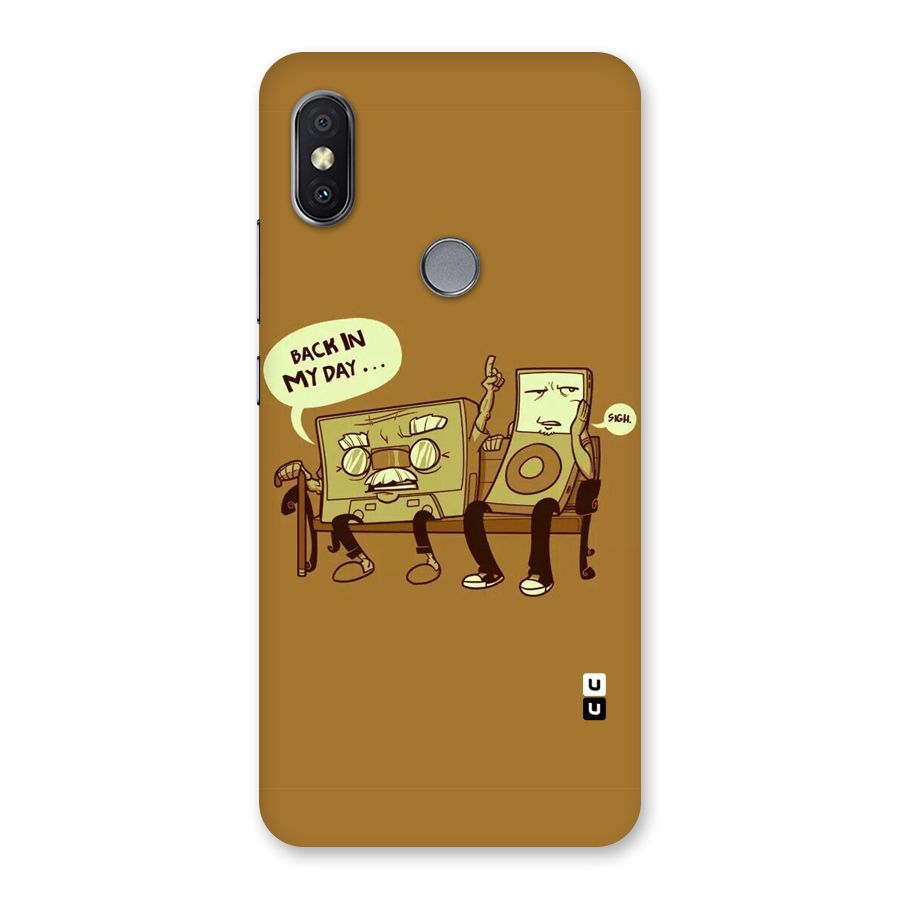 Back In Day Casette Back Case for Redmi Y2