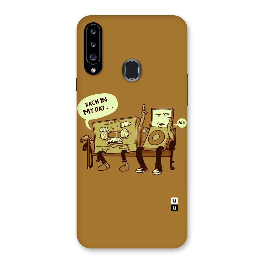 Back In Day Casette Back Case for Samsung Galaxy A20s